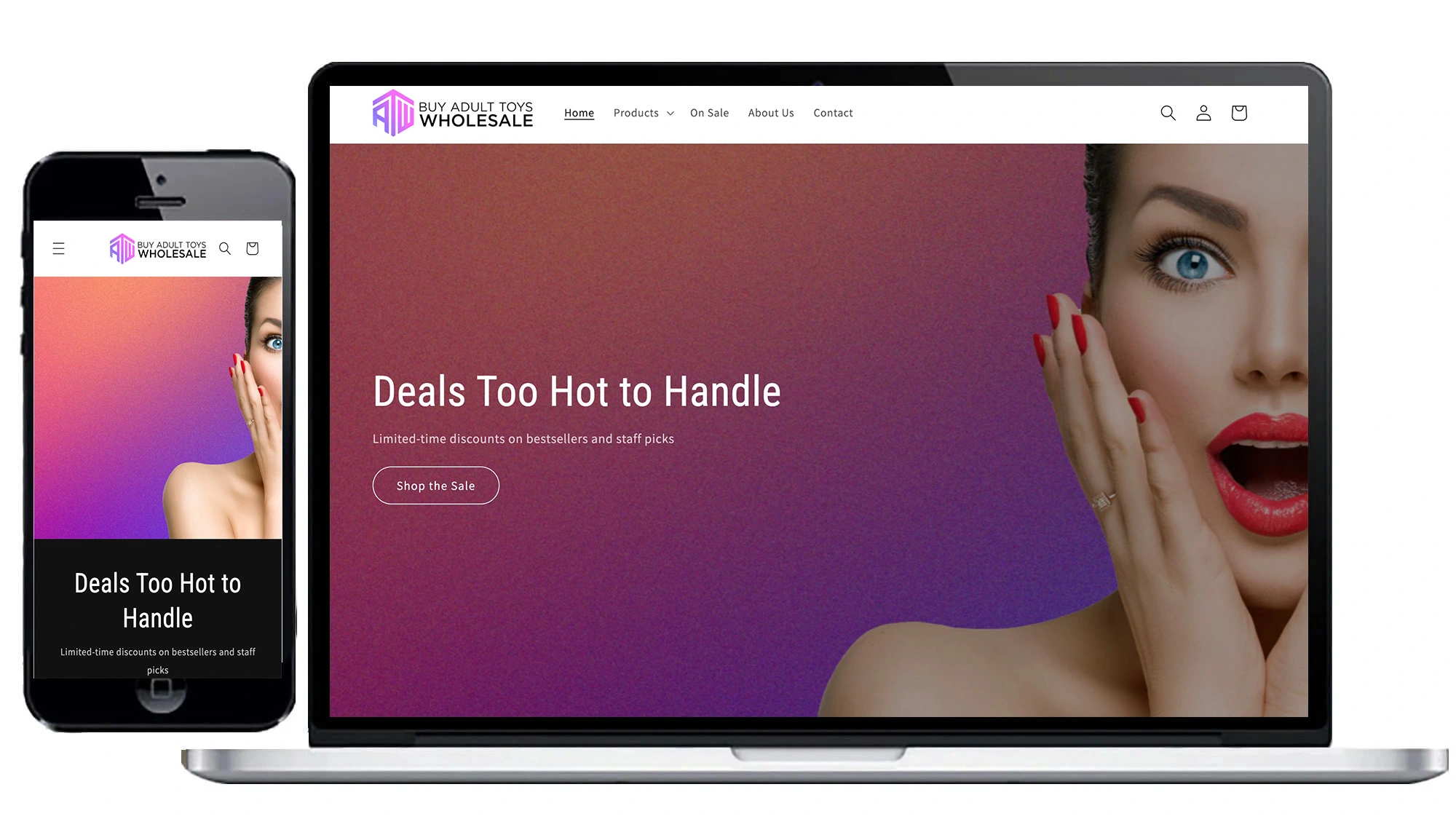 BuyAdultToysWholesale Shopify B2B system aligned with corporate operational data